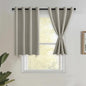 JIUZHEN Short Curtains Kitchen Half Window Blackout Curtains by JIUZHEN