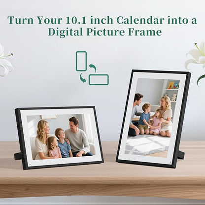 Smart Digital Calendar, 10.1" HD Smart Touch Screen Home Interactive Electron - Image 6
