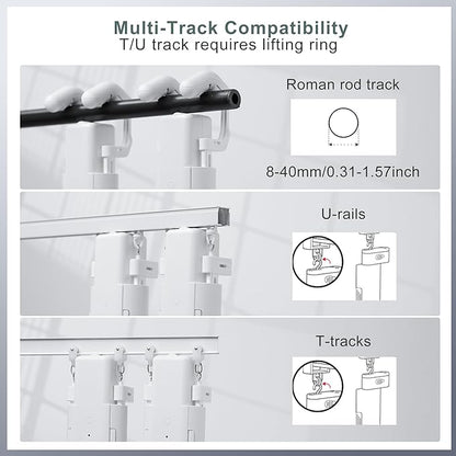 Takkicept Automatic Curtain Opener 2 Pack: Smart Electric Curtains Closer Robot - Image 2
