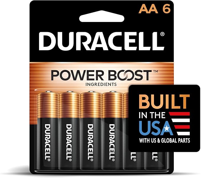 Duracell Coppertop AA Batteries by Duracell