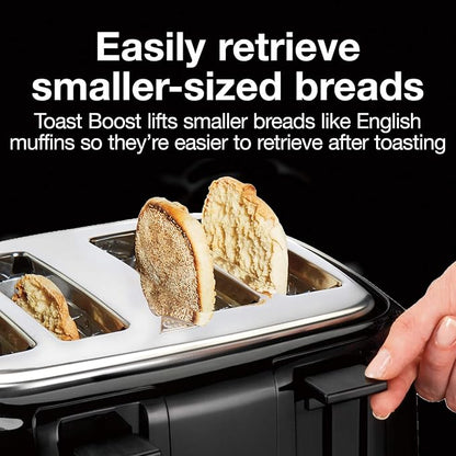 Proctor Silex Deluxe Hot Sandwich Maker, Nonstick Plates, Stainless Steel & 4 - Image 7