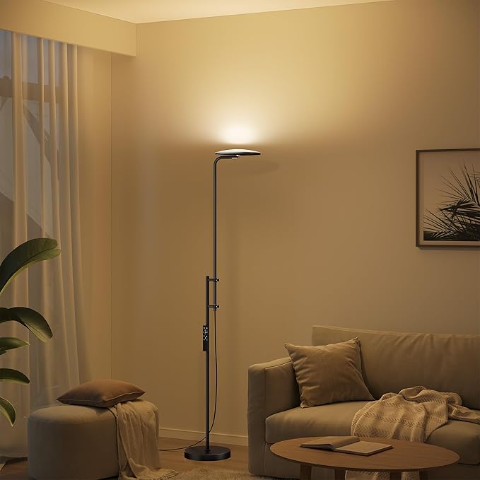 SUNMORY 32W/3000LM Floor Lamps, Super Bright LED Standing Lamp - Image 3