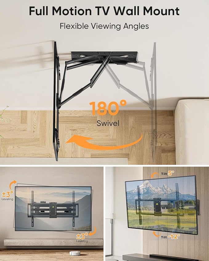 FORGING MOUNT Heavy Duty 98 100 inch TV Wall Mount - Image 5