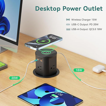 QBA Pop Up Countertop Outlet - Image 3
