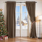 Lazzzy Velvet Blackout Curtains Thermal Insulated Room Window Drapes Super Soft by Lazzzy