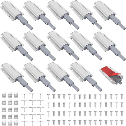 15 Pack Push to Open Cabinet Hardware, Touch Latches by Unknown