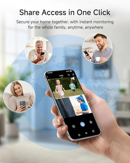 Noorio Dual Lens 2K Security Camera Outdoor, Outside Cameras - Image 9