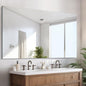 CILIBER Frameless Mirror, 60x36 Large Bathroom Mirrors by CILIBER