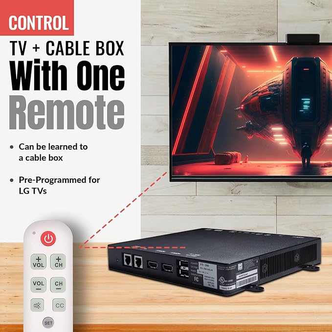 Anderic Easy Big Button Universal TV Remote Control. Easy to Use, Glow Keys - Image 5