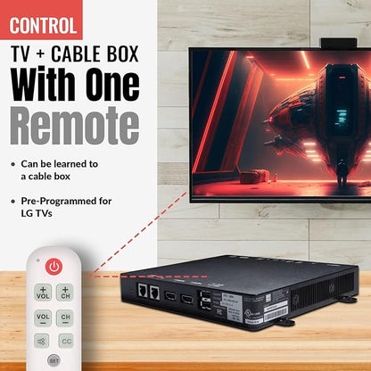 Anderic Easy Big Button Universal TV Remote Control. Easy to Use, Glow Keys - Image 5