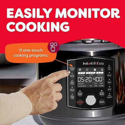 Instant Pot Pro Crisp 11-in-1 Air Fryer and Electric Pressure Cooker Combo - Image 4