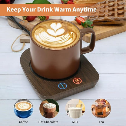 VOBAGA Imitation Wood Grain Coffee Cup Warmer & Mug Warmer - Image 6