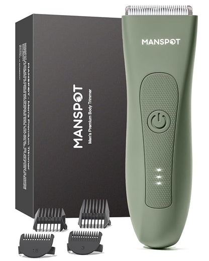 MANSPOT Manscape Hair Finishing Trimmers, Pubic Hair Trimmer by MANSPOT