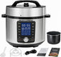 HealSmart 24-in-1 Electric Pressure Cooker 8.5 Quart, Non-Stick Stainless Steel by HealSmart