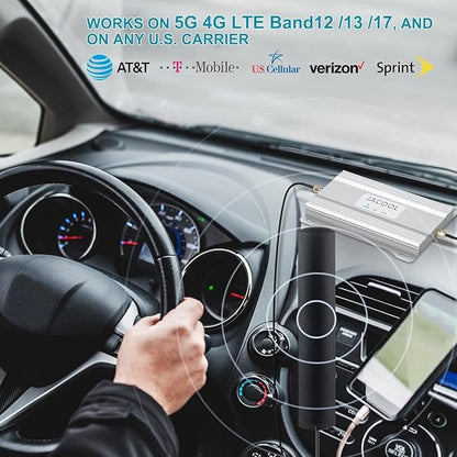 Cell Phone Signal Booster for Car, Truck & SUV – Boost 5G & 4G LTE Band - Image 3