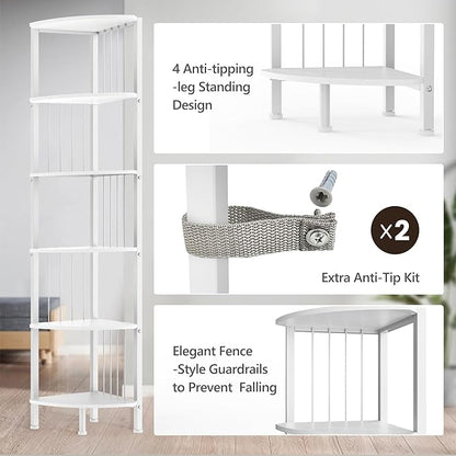 MonaSixy 6 Tier Corner Shelf - Image 7