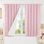 LAMIT Linen 100% Blackout Window Curtains by LAMIT