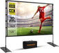 TOWOND Projector Screen and Stand, 120 inch Outdoor Projector Screen Indoor by TOWOND-JLFOfficial