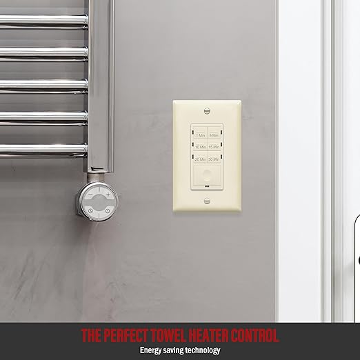 ENERLITES 30-Minute Countdown Timer Switch, 1-5-10-15-20-30 Min, - Image 4