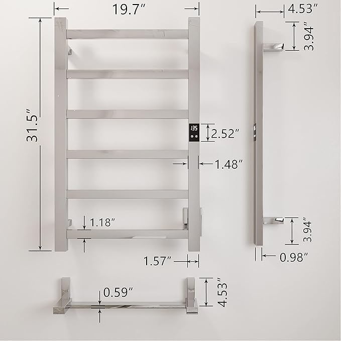 Electric Towel Warmer | Super Thin | - Image 3