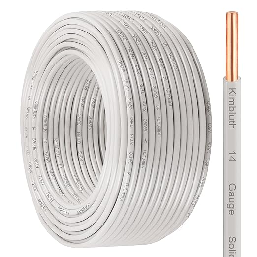 THHN Wire 14 Gauge 150 FT OFC Electrical Wire, 14 AWG Solid Copper Wire Rated by SimpleandPractical