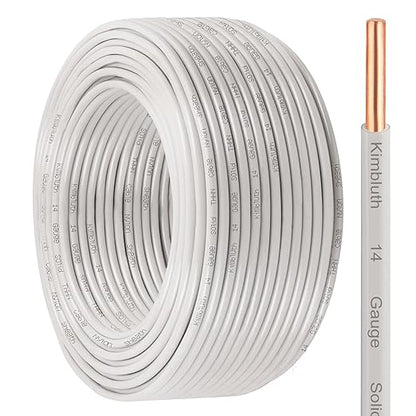 THHN Wire 14 Gauge 200 FT OFC Electrical Wire, 14 AWG Solid Copper Wire Rated by SimpleandPractical