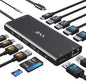 USB C Docking Station Dual Monitor by VVB