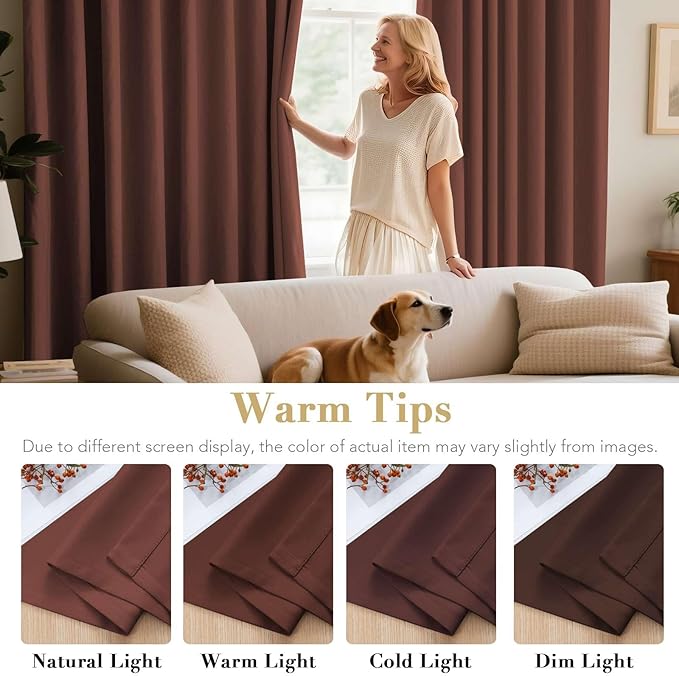 H.VERSAILTEX Ultra Soft Microfiber Thermal Insulated Antique Copper Grommet - Image 5