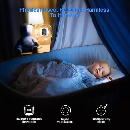 Upgraded Ultrasonic Repeller & Insect Indoor Repeller, Ultrasonic and Repellent - Image 4