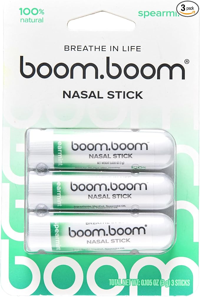 BoomBoom Nasal Stick | Vapor Flow Technology | Cool Refreshing Sensation | by BoomBoom