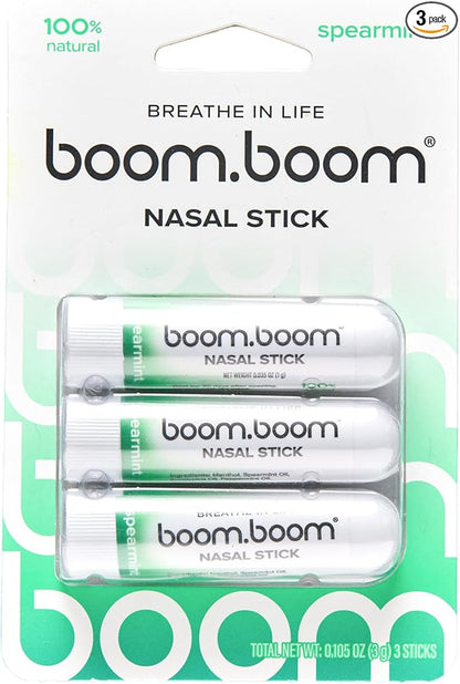 BoomBoom Nasal Stick | Vapor Flow Technology | Cool Refreshing Sensation | by BoomBoom