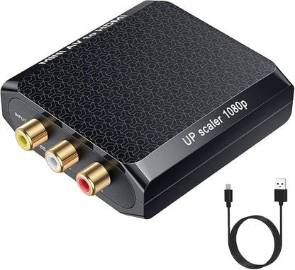WENTER AV to HDMI Converter, 1080P RCA to HDMI Adapter, Mini Composite CVBS by Wenter