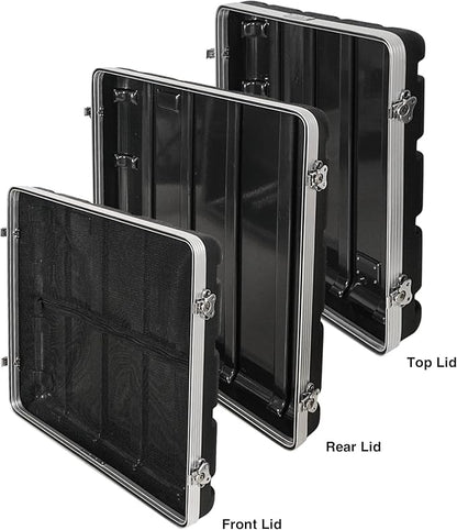 Sound Town Lightweight and Compact 10U ATA ABS Rack Case, - Image 6
