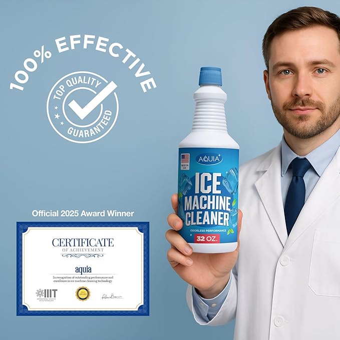 Ice Machine Cleaner and Descaler 32oz 2-Pack | Ice Maker Cleaner - Image 3