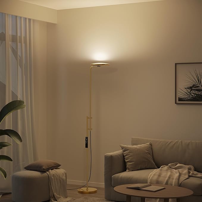 SUNMORY 32W/3000LM Floor Lamps, Super Bright LED Standing Lamp - Image 3