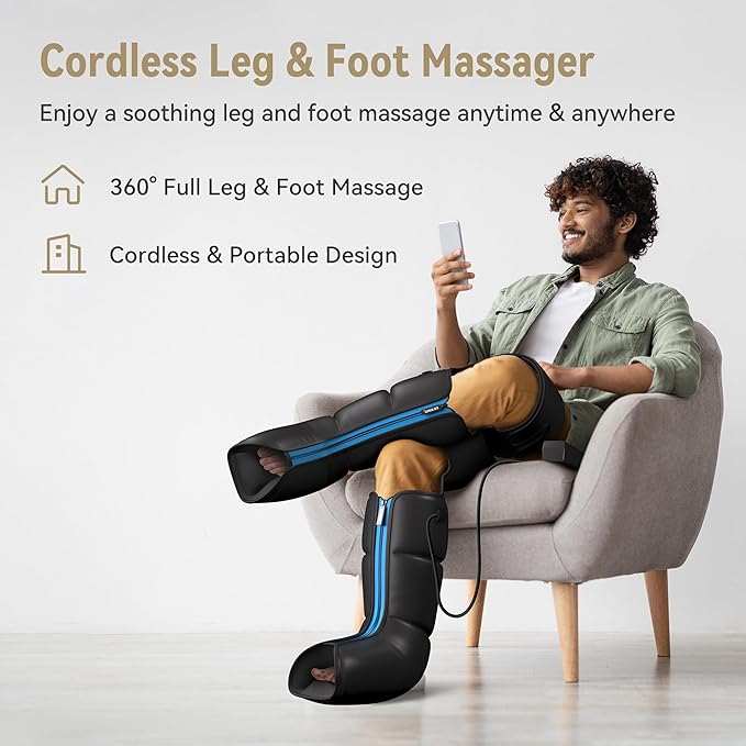 FIT KING Rechargeable Leg and Foot Massager - Image 2