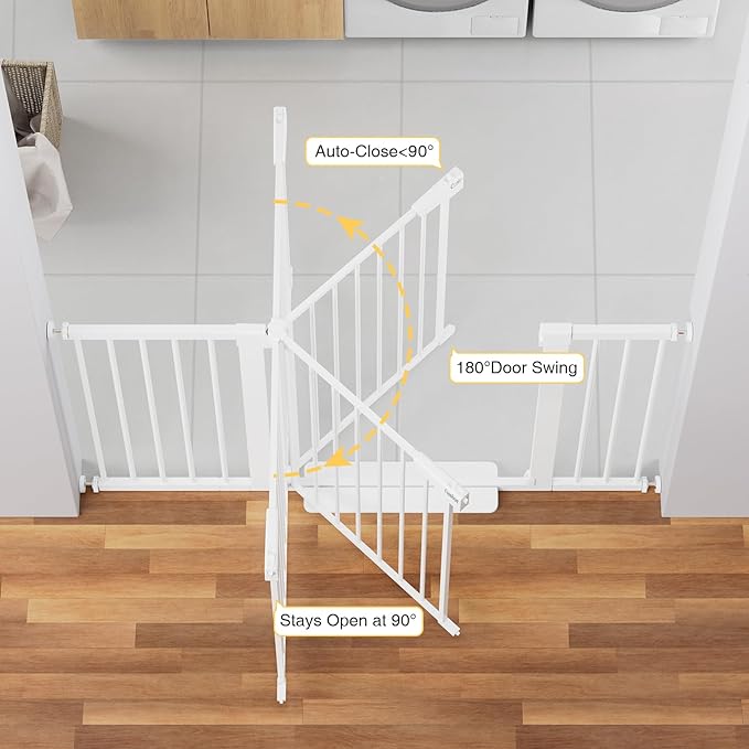 Cumbor 29.7-54.2" Wide Baby Gate - Image 4