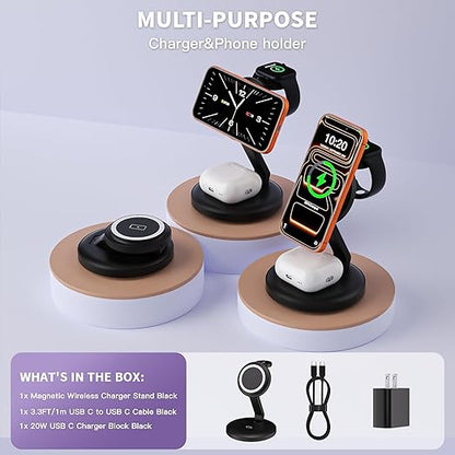Charging Station for Apple Magsafe Wireless Charger iPhone Charging Station - Image 3