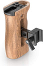 SmallRig Universal Side Wooden NATO Handle Grip DSLR Camera Cage w/Cold Shoe by SmallRig