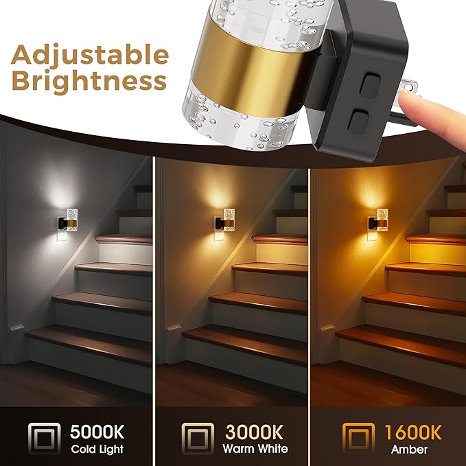 Night Lights Plug into Wall, Dimmable Night Light - Image 3