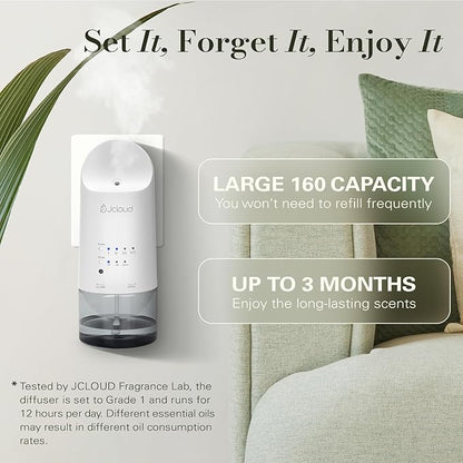 JCLOUD Plug in Diffuser for Essential Oils, Waterless Scent Diffuser Cover Up - Image 5