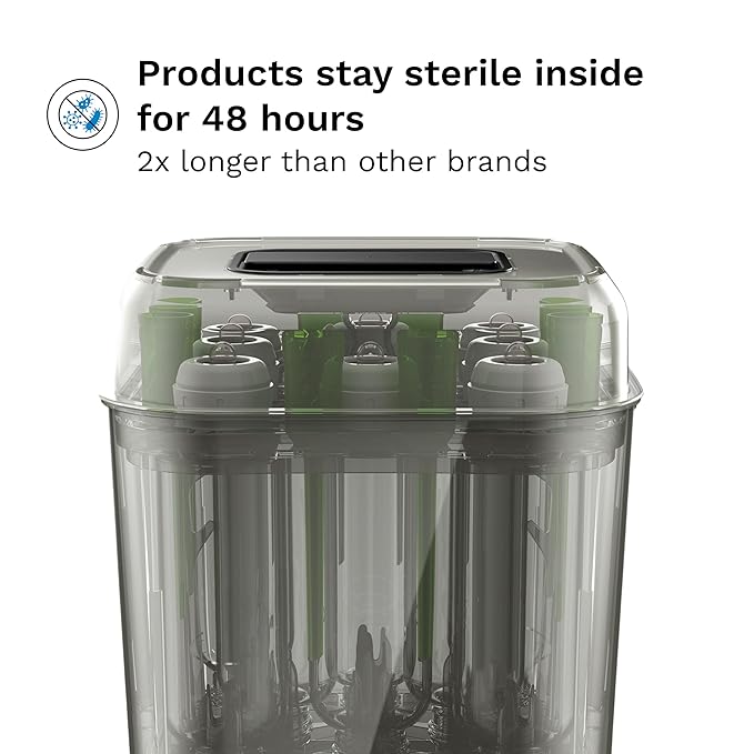 Baby Brezza 10 Minute SuperQuick Bottle Sterilizer + Dryer - Image 8