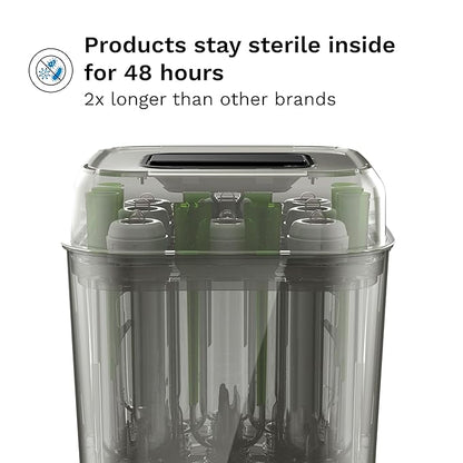 Baby Brezza 10 Minute SuperQuick Bottle Sterilizer + Dryer - Image 8