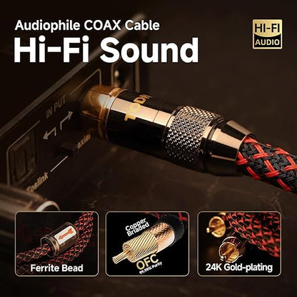 TODN Hi-end Digital Coaxial Cable OFC Core - Image 4