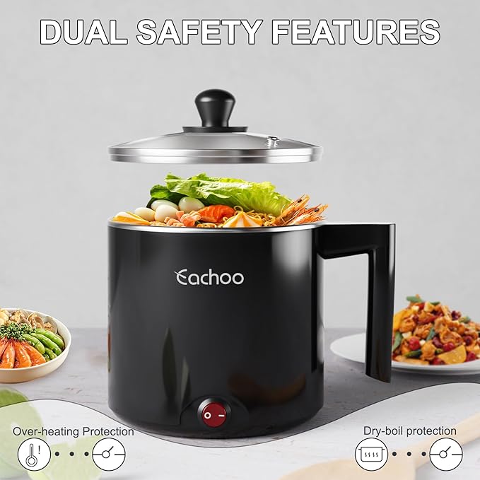 Electric Hot Pot - 1L Ramen Cooker - Image 6