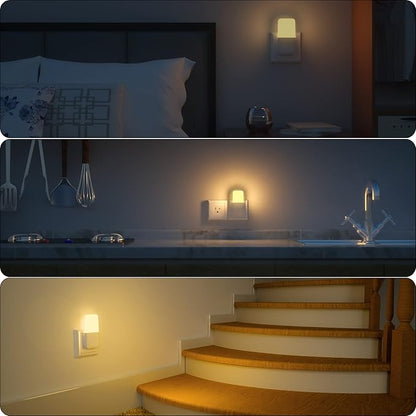 MAZ-TEK Plug in Night Light, Warm White LED Nightlights - Image 7