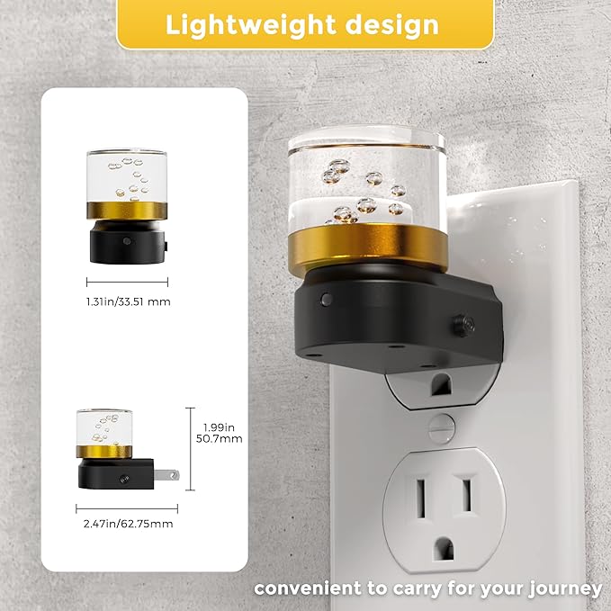 L LOHAS LED Night Light, 2 Pack Night Lights Plug into Wall, 3000K Soft Light - Image 6