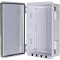 ABS Electrical Junction Box, Ventilated Design, Cable Grommets, IP65 Waterproof by ANIMACYN