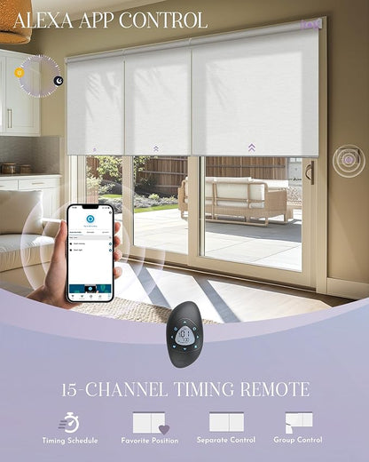 Graywind Smart Coupled Roller Shades Compatible - Image 4