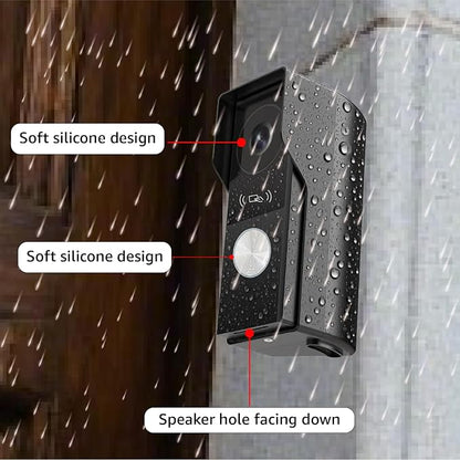 2 Wires Video Door Phone intercom doorbell System, 7 Inch Touch Screen Monitor - Image 5